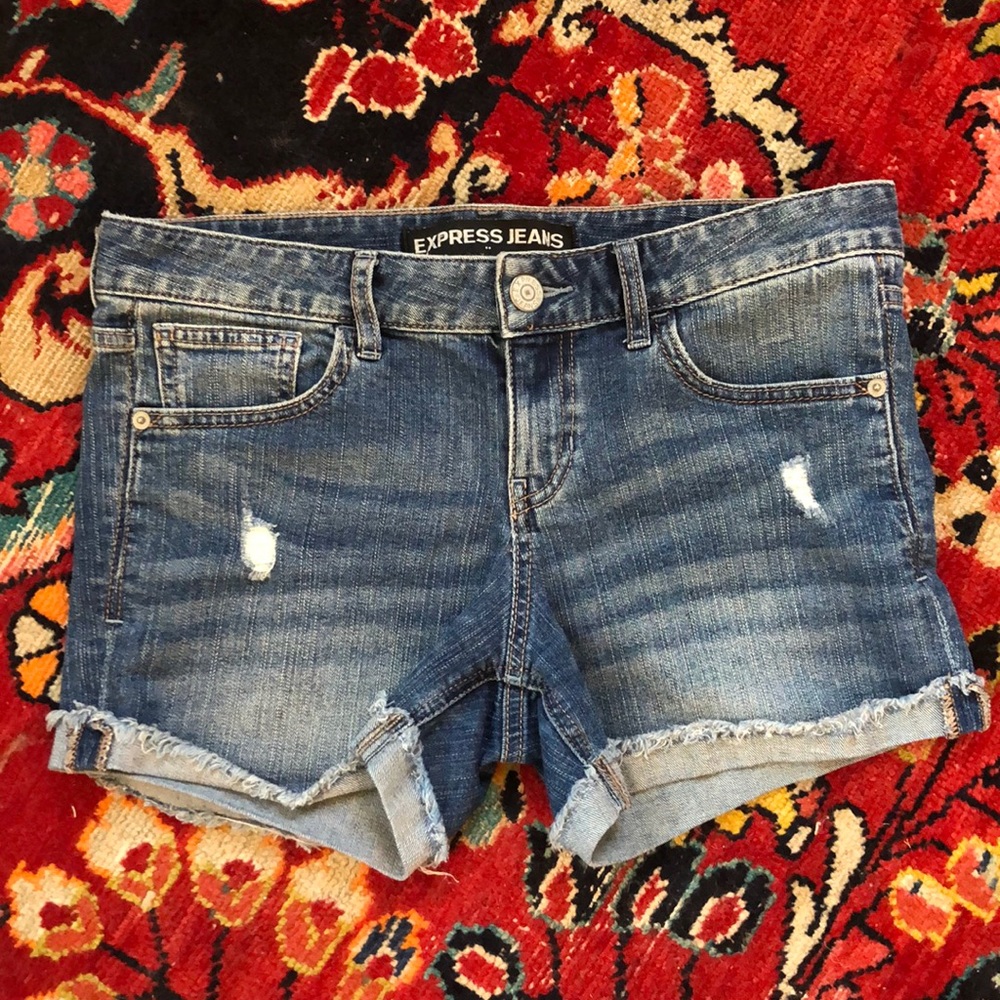 Express Jeans Denim Shorts